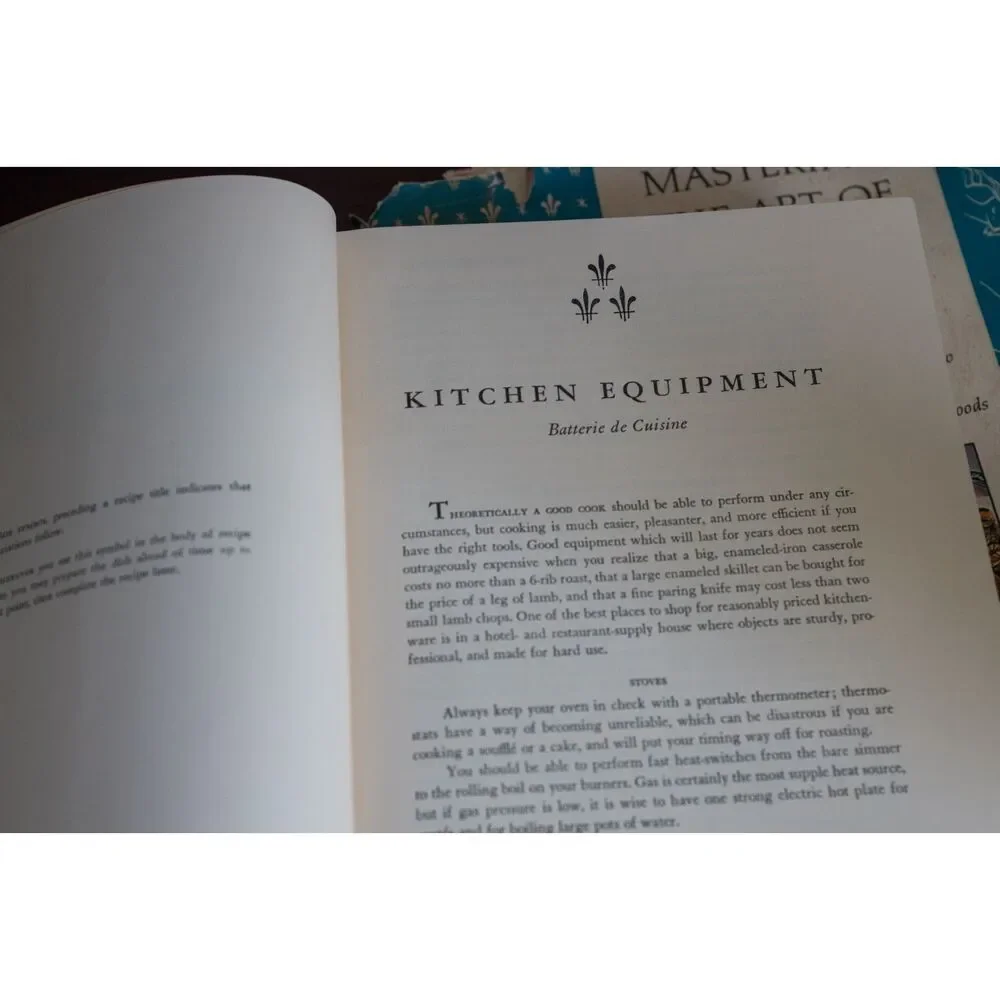 Mastering the Art of French Cooking Julia Child 1966 13th Print Vintage Cookbook